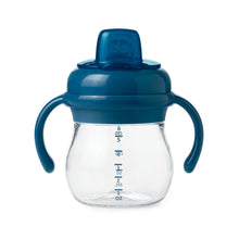 Load image into Gallery viewer, OXO Tot Grow Soft Spout Sippy Cup With Removable Handles - 6 Oz - Navy
