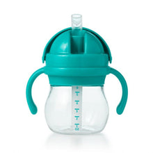 Load image into Gallery viewer, OXO Tot Grow Straw Cup With Handles 6Oz - Teal
