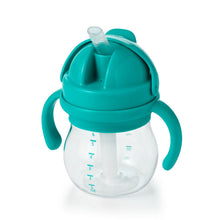 Load image into Gallery viewer, OXO Tot Grow Straw Cup With Handles 6Oz - Teal
