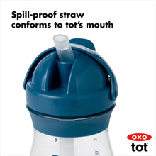 Load image into Gallery viewer, OXO Tot Grow Straw Cup 9Oz - Navy
