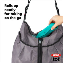 Load image into Gallery viewer, OXO Tot Roll Up Bib - Teal
