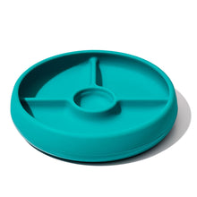 Load image into Gallery viewer, OXO Tot Silicone Divided Plate - Teal
