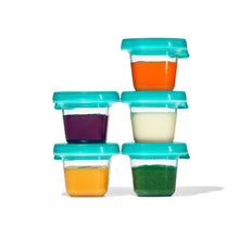 Load image into Gallery viewer, OXO Tot Silicone Baby Blocks - 2 oz - Teal
