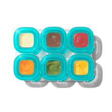 Load image into Gallery viewer, OXO Tot Silicone Baby Blocks - 2 oz - Teal
