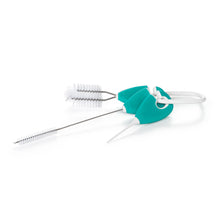 Load image into Gallery viewer, OXO Tot Straw &amp; Sippy Cup Top Cleaning Set - Teal
