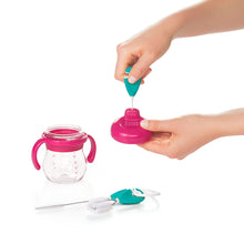 Load image into Gallery viewer, OXO Tot Straw &amp; Sippy Cup Top Cleaning Set - Teal
