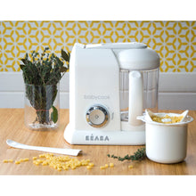 Load image into Gallery viewer, Beaba Babycook Solo &amp; Duo Pasta &amp; Rice Cooker - White
