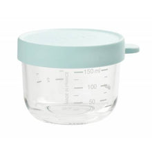 Load image into Gallery viewer, Beaba Beaba Superior Glass Conservation Jar 150ml - Light Blue
