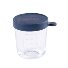 Load image into Gallery viewer, Beaba Beaba Superior Glass Conservation Jar 250ml - Dark Blue
