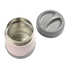 Load image into Gallery viewer, Beaba Stainless Steel Food Container 300ml - Dark Mist/Light Pink
