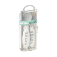 Load image into Gallery viewer, Beaba 2nd Stage Training Fork &amp; Spoon with Case - Nude
