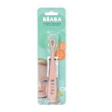 Load image into Gallery viewer, Beaba 1st Stage Silicone Spoon - Vintage Pink
