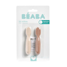 Load image into Gallery viewer, Beaba Silicone Pre-Spoons 2 Pack - Praline/Clay
