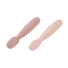 Load image into Gallery viewer, Beaba Silicone Pre-Spoons 2 Pack - Cotton Candy/Sorbet
