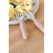 Load image into Gallery viewer, Beaba Stainless Steel Pre-Cutlery - Cotton Candy
