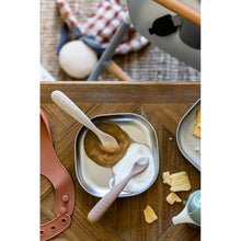 Load image into Gallery viewer, Beaba 1st Stage Silicone Spoons &amp; Case 2 Pack - Praline/Clay
