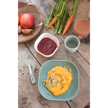 Load image into Gallery viewer, Beaba Silicone Suction Meal Set - Sage/Misty Green
