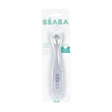 Load image into Gallery viewer, Beaba 1st Stage Silicone Spoon - Pebble
