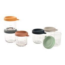 Load image into Gallery viewer, Beaba Set of 6 Glass Portion Jars 250ml
