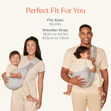 Load image into Gallery viewer, Ergobaby Upsie Sling Carrier - Pearl Grey
