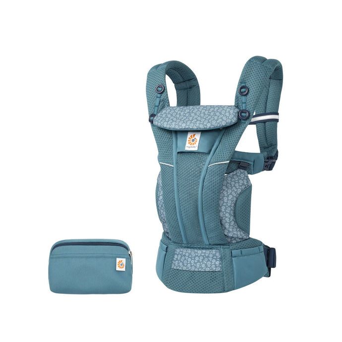 Ergobaby Omni Breeze Baby Carrier - Twilight Blue Daisies