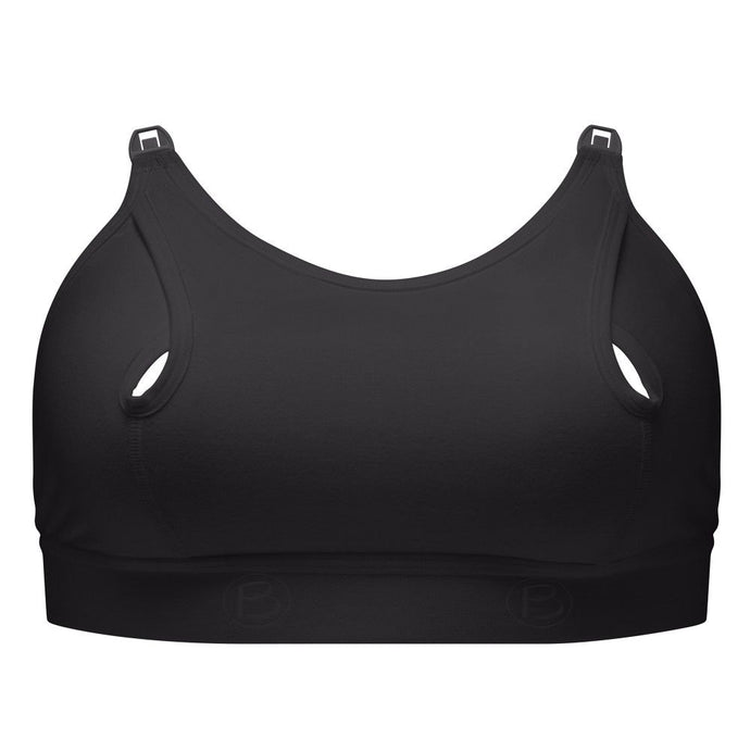 Bravado Designs Clip and Pump Hands-Free Nursing Bra Accessory - Black XL