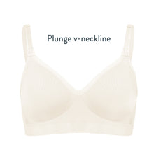 Load image into Gallery viewer, Bravado Designs Plunge Nursing Bra - Antique White S
