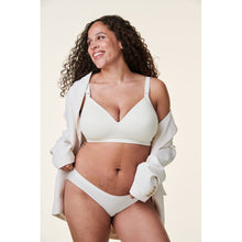 Load image into Gallery viewer, Bravado Designs Plunge Nursing Bra - Antique White L
