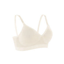 Load image into Gallery viewer, Bravado Designs Plunge Nursing Bra - Antique White L
