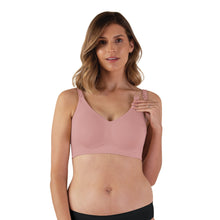 Load image into Gallery viewer, Bravado Designs Body Silk Seamless Nursing Bra - Sustainable - Dusted Peony S
