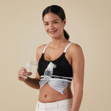 Load image into Gallery viewer, Bravado Designs Clip And Pump Hands-Free Nursing Bra Accessory - Sustainable - Black L
