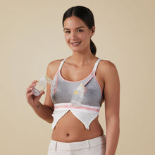 Load image into Gallery viewer, Bravado Designs Clip And Pump Hands-Free Nursing Bra Accessory - Sustainable - Dove Heather With Dusted Peony L
