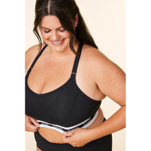 Load image into Gallery viewer, Bravado Designs Original Pumping And Nursing Bra - Sustainable - Black S
