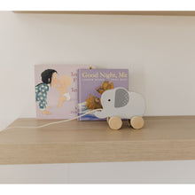 Load image into Gallery viewer, Bubble Wooden Elephant Pull Along Toy
