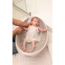 Load image into Gallery viewer, Bubble Cuddle Baby Bath with Bath Seat - Taupe
