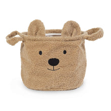 Load image into Gallery viewer, Childhome Teddy Storage Basket - Brown - 25x20x20CM
