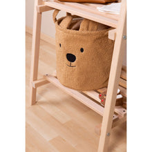 Load image into Gallery viewer, Childhome Teddy Storage Basket - Brown - 30x30x30CM
