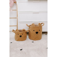 Load image into Gallery viewer, Childhome Teddy Storage Basket - Brown - 30x30x30CM
