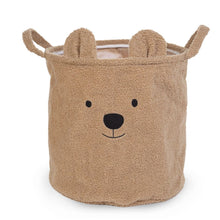 Load image into Gallery viewer, Childhome Teddy Storage Basket - Brown - 40x40x40CM
