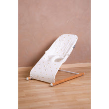 Load image into Gallery viewer, Childhome Evolux Bouncer Cover - Jersey Gold Dots
