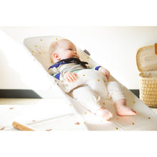 Load image into Gallery viewer, Childhome Evolux Bouncer Cover - Jersey Gold Dots
