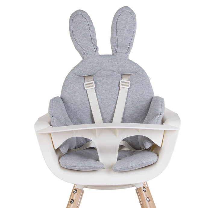 Childhome Rabbit Universal Seat Cushion - Jersey Grey