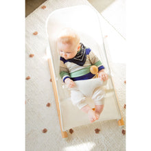 Load image into Gallery viewer, Childhome Evolux Bouncer - Natural White
