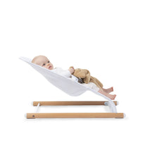 Load image into Gallery viewer, Childhome Evolux Bouncer - Natural White
