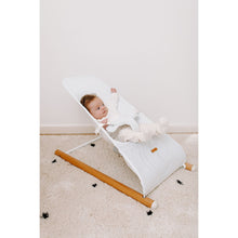 Load image into Gallery viewer, Childhome Evolux Bouncer - Natural White
