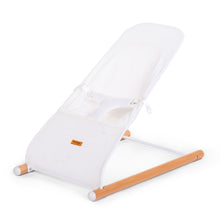 Load image into Gallery viewer, Childhome Evolux Bouncer - Natural White
