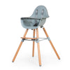 Childhome Evolu 2 High Chair - Natural Mint