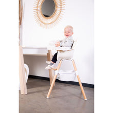 Load image into Gallery viewer, Childhome Evolu 2 High Chair - Natural White
