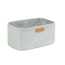 Load image into Gallery viewer, Childhome Set of 3 Hanging Storage Baskets - Light Grey - 21x14x10CM + 14x10x10CM
