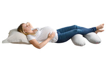 Load image into Gallery viewer, Red Castle Big Flopsy Maternity &amp; Nursing Pillow - Chambray Blue
